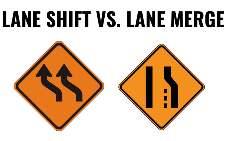 Lane Shift vs Lane Merge